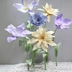 Flowerva Poised Floral Rhythm Premium Decor