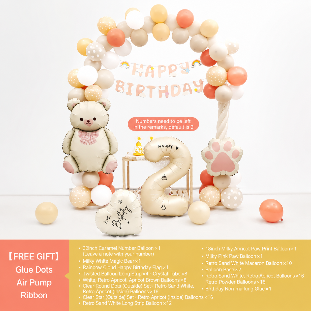Flowerva Cartoon Animal Balloon Arch Kit for Birthday Party Decoration