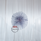 Flowerva Giant Fabric Flower Centerpiece Wedding & Event
