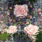 Flowerva Crinkle Layered Formwork Premium Decor