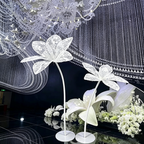 Flowerva Lacework Floral Silhouette Premium Decor