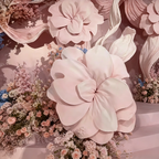 Flowerva Blush Aetherial Arc Premium Decor