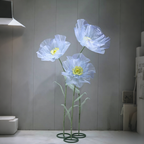 Flowerva Sheer Petal Sculpture Premium Decor