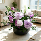 Flowerva Everlasting Bowl Arrangement Premium Decor