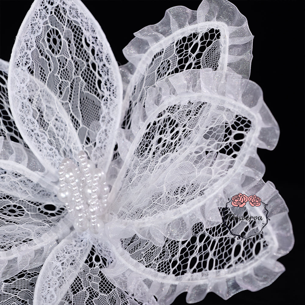 Flowerva Artisan Lace Orchid Art Installation