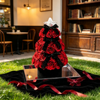 Flowerva Tiered Festive Sculpture Premium Decor