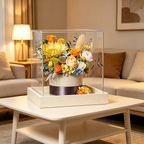 Flowerva Citrus & Sky Vibrant-Tone Display Premium Decor