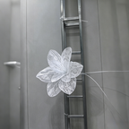 Flowerva Lace Silhouette Bloom Art Installation