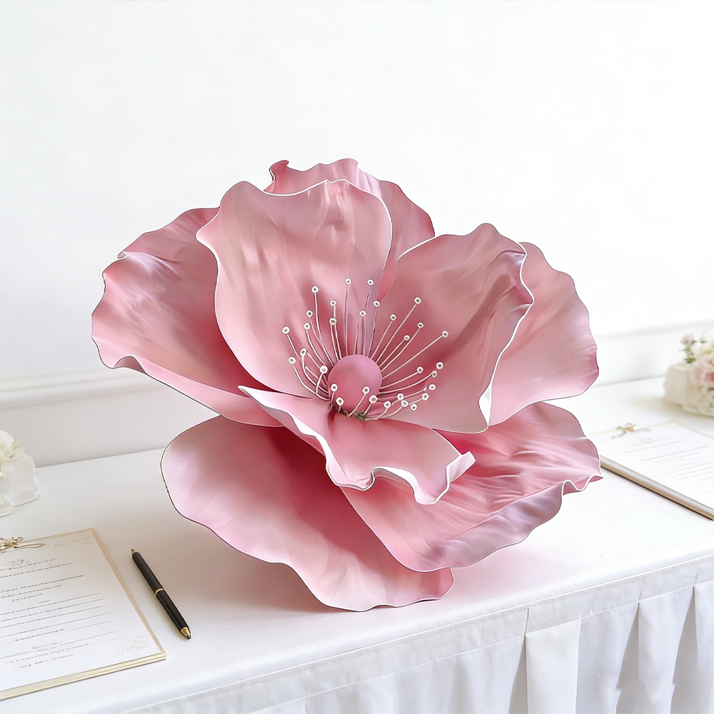 Flowerva Luminous Sheer Poppy Premium Flower