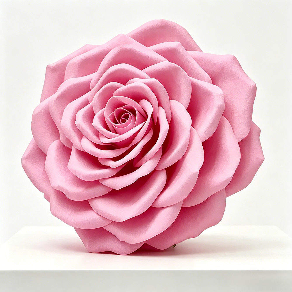 Flowerva Rose Contour Formwork Premium Decor