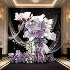 Flowerva Lilac Celestial Weave Premium Decor