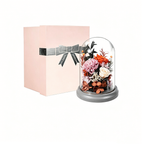 Flowerva Dome Preserved Floral Arrangement Premium Decor