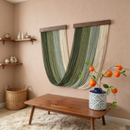 Green Artistic Boho-Chic Tapestry Decor