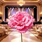 Flowerva Peony Sheer Opulence Premium Decor