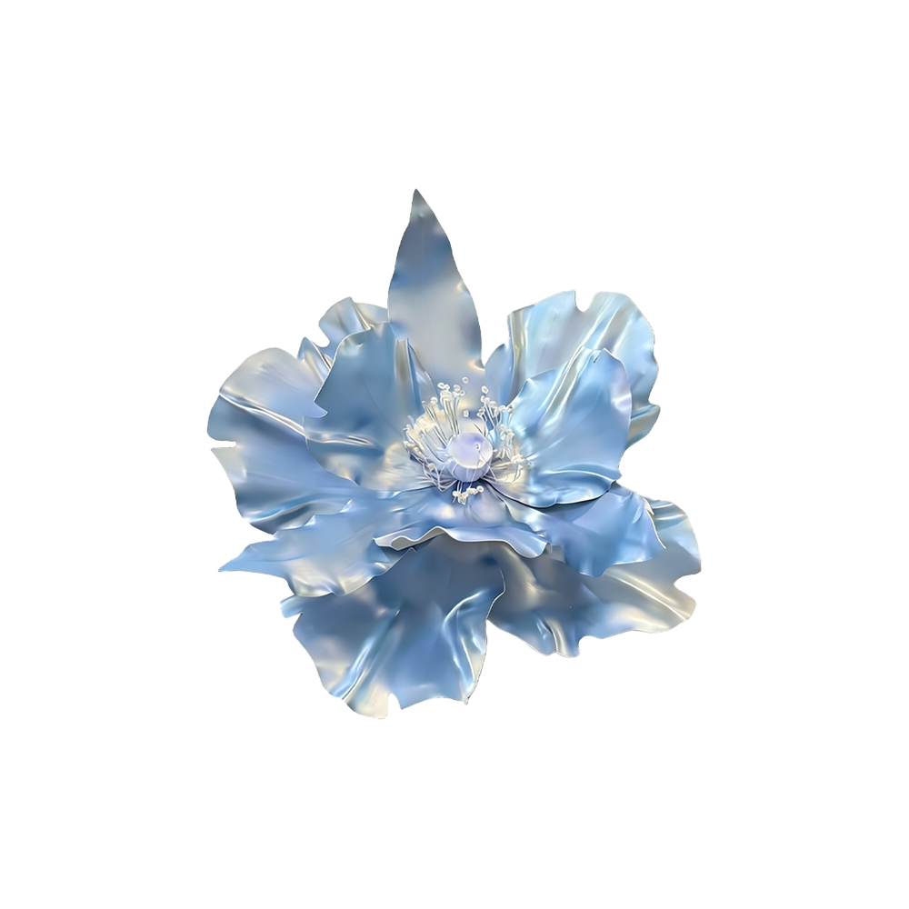 Flowerva Satin Sheen Poppy Premium Flower
