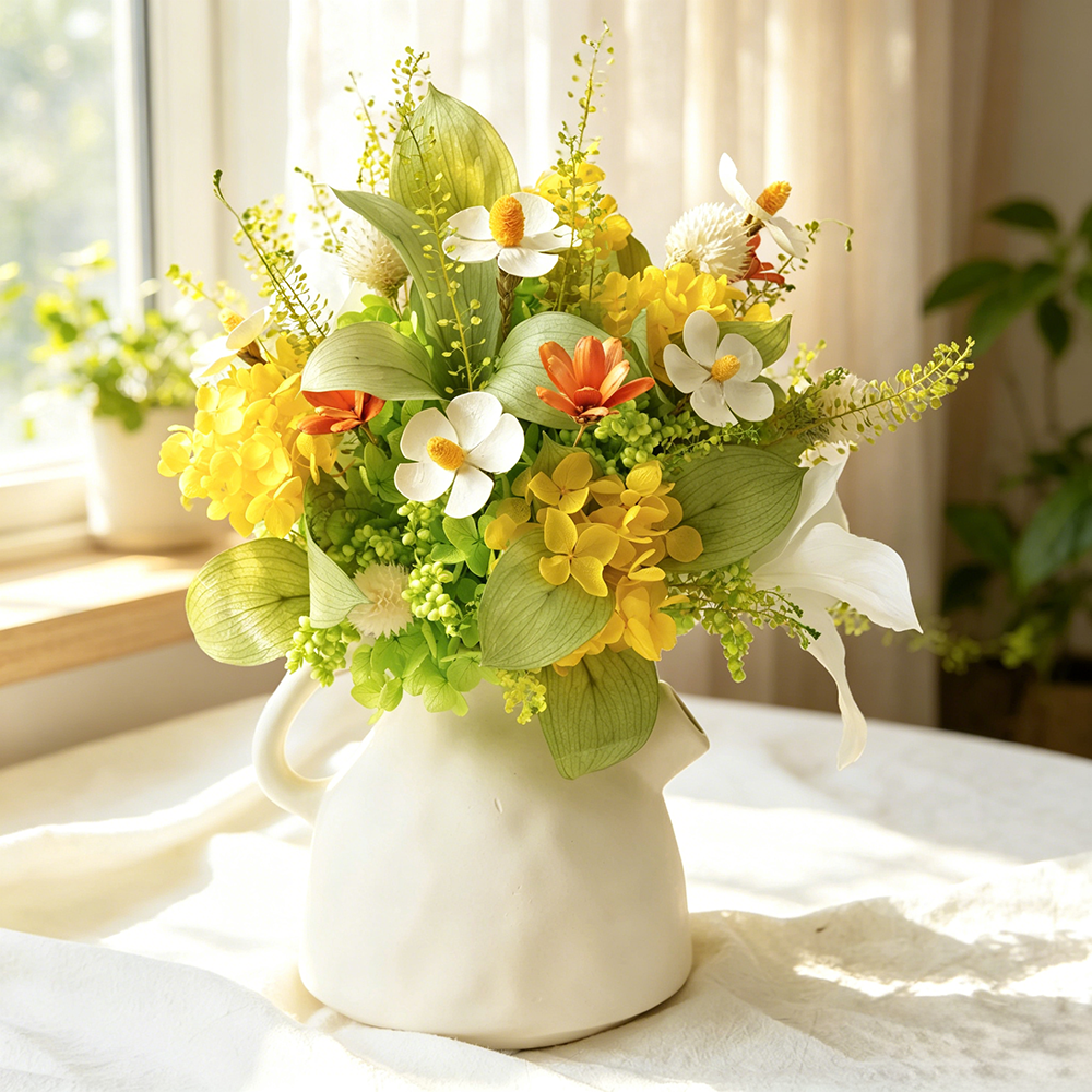 Flowerva Preserved Botanical Vase Premium Decor