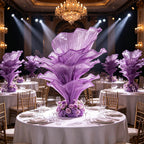 Flowerva Amethyst Wedding and Home Art Decoration