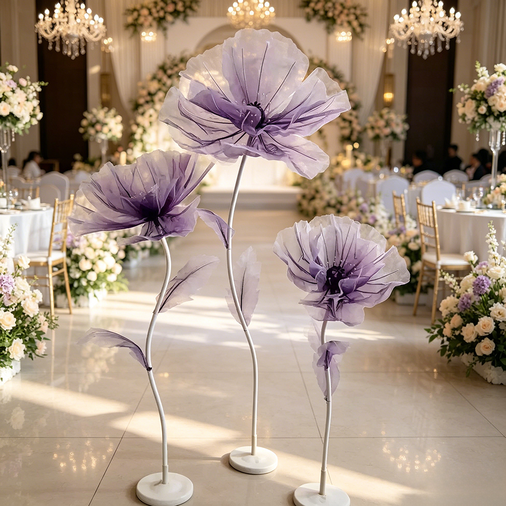 Flowerva Ethereal Sheer Petal Aisle Wedding Decoration