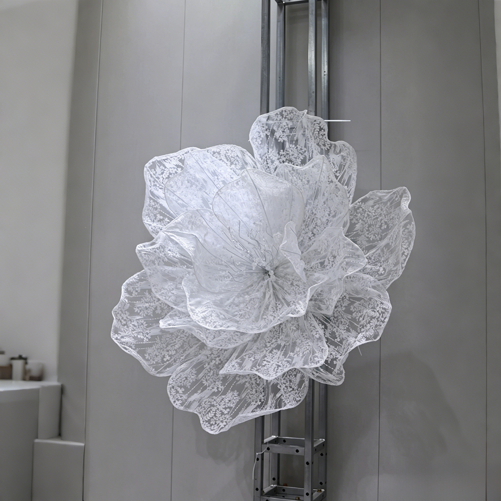 Flowerva Lace Silhouette Floral Art Installation