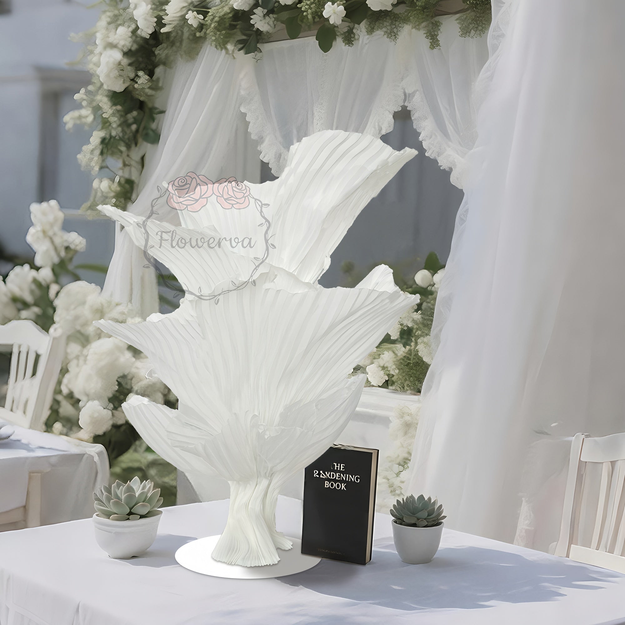 Clearance Flash Sale|Flowerva "Romantic Light" Table Flower