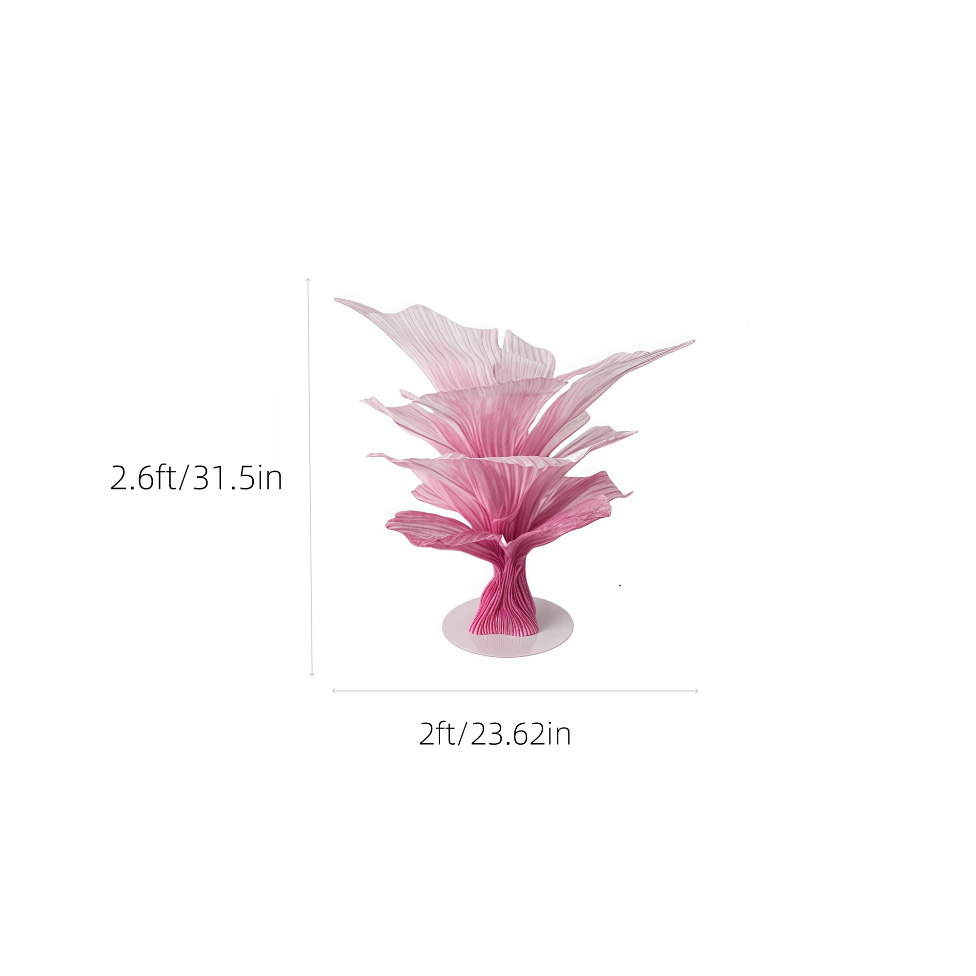 Clearance Flash Sale|Flowerva "Romantic Light" Table Flower
