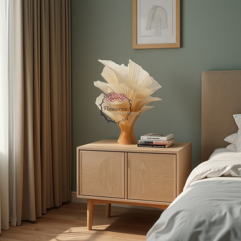 Clearance Flash Sale|Flowerva "Romantic Light" Table Flower