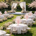 Flowerva Airy Light Pink Veil Eternal Table Flower