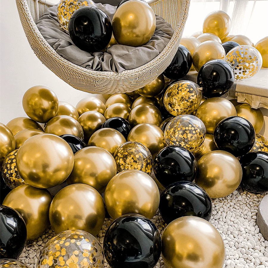 Flowerva High-End Thick Balloons for Birthday Party Scene Decoration