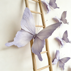 Flowerva Papillon Purple Flutter Art Accent