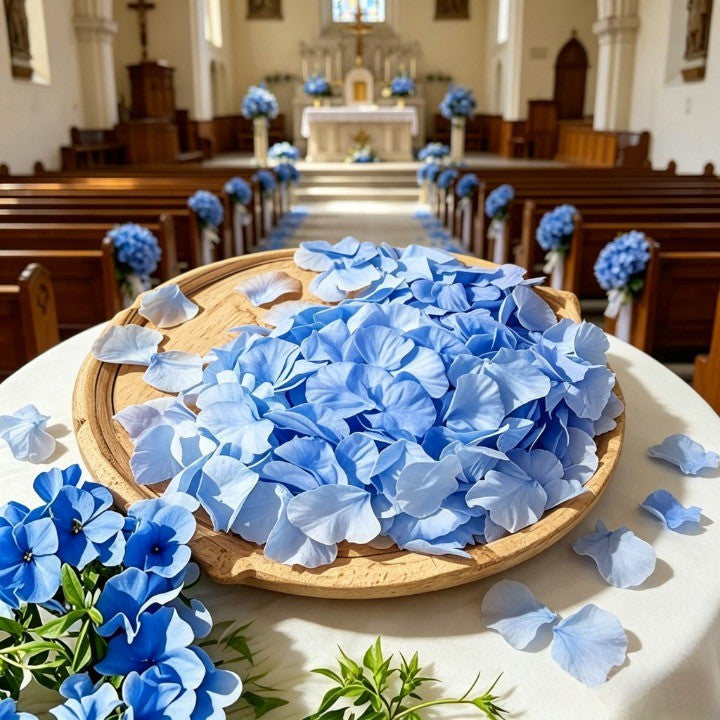Flowerva  Proposal Scene Decor & Wedding Confetti —Blue