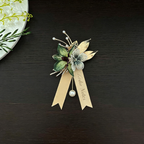 Green Orchid Magnetic Boutonnière