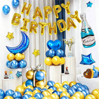 Flowerva Birthday party scene decoration balloon set