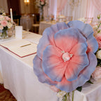 Flowerva Dreamy Pink-Blue Gradient Pearl Premium Flower
