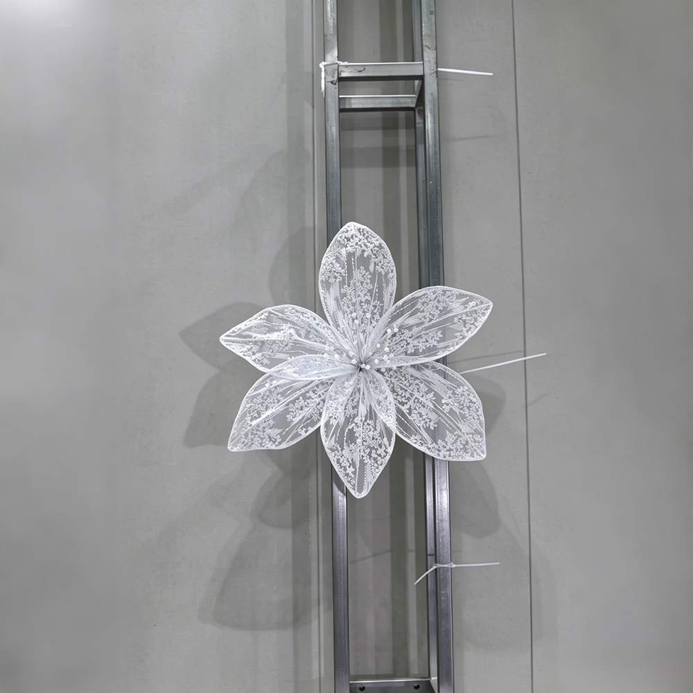 Flowerva Lace Silhouette Bloom Art Installation