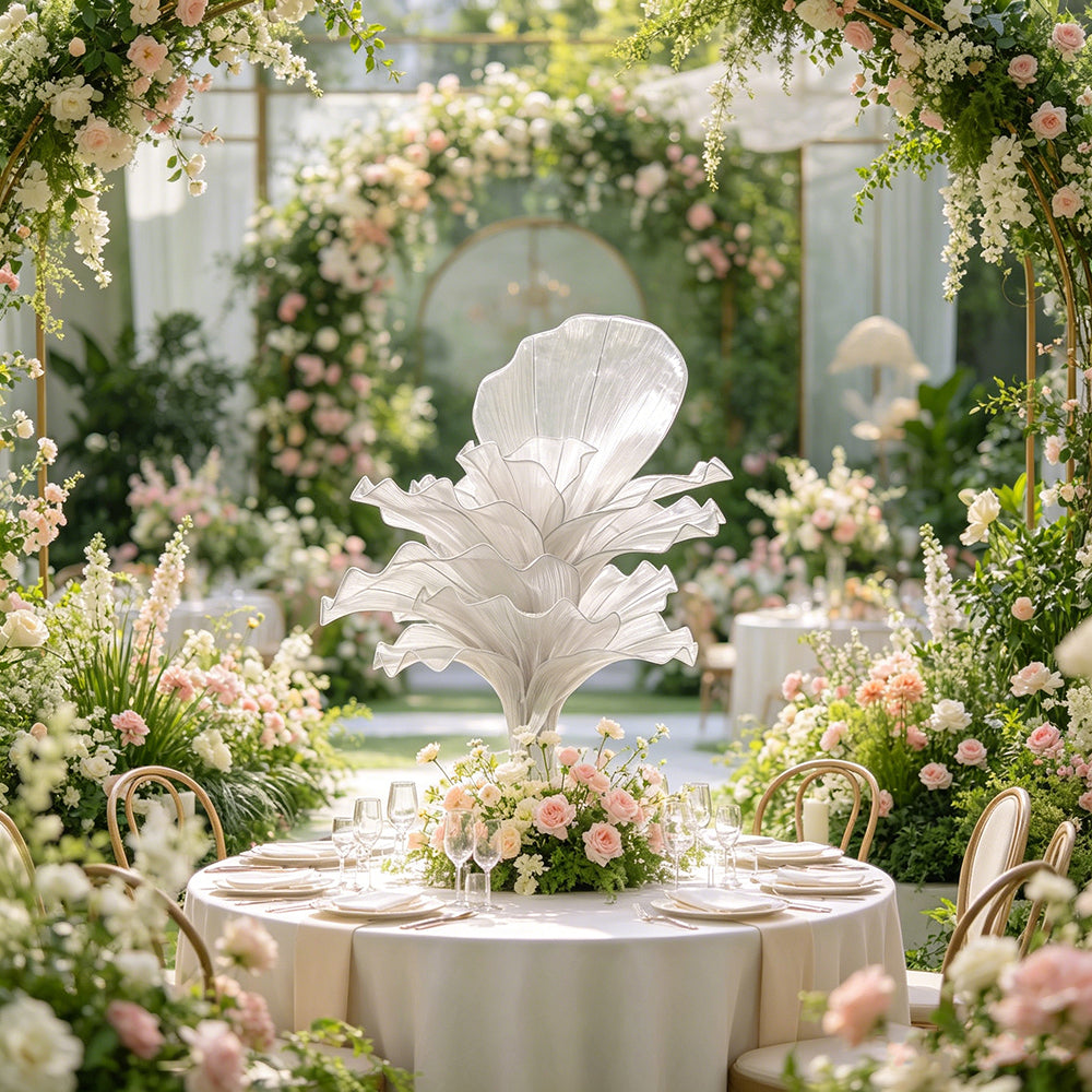 Flowerva Airy Grey Veil Eternal Table Flower