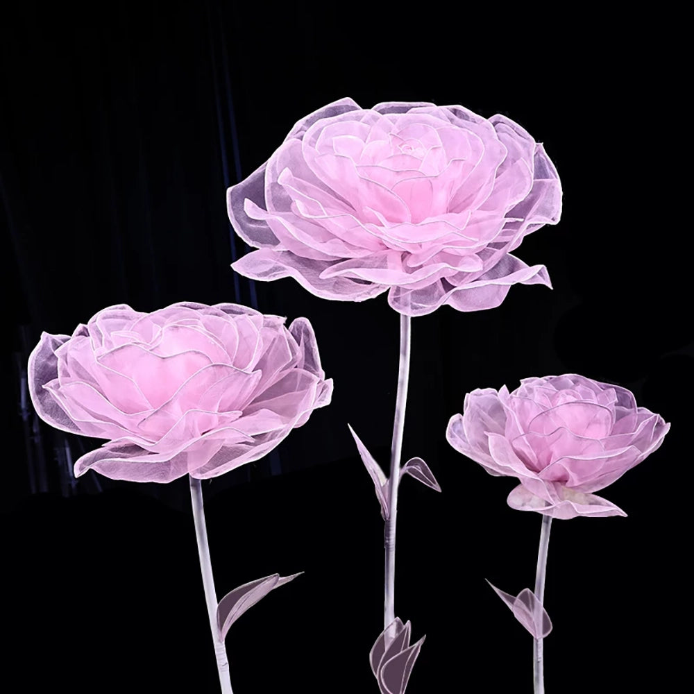 Flowerva Translucent Mist Contour Premium Decor