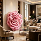 Flowerva Rose Contour Formwork Premium Decor