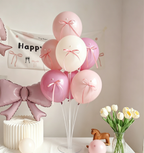 Flowerva French Romantic Birthday Balloon Table Decoration Party Ornament