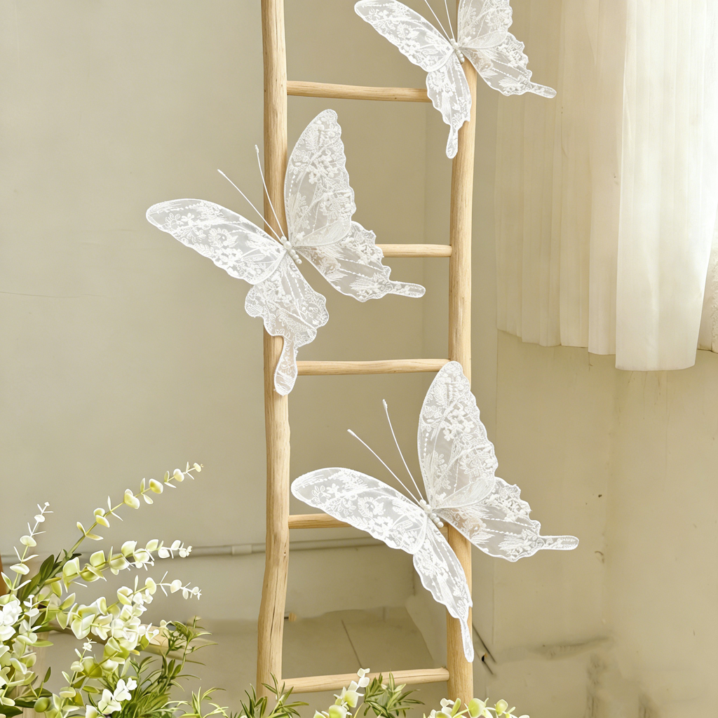 Flowerva Velvet Wing Lace Art Accent