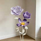 Flowerva Sculptural Petal Grove Premium Decor