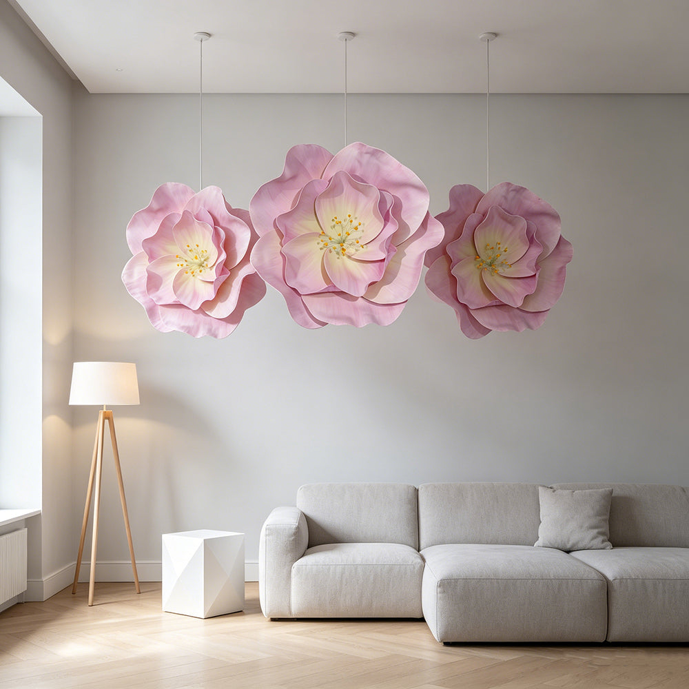 Flor de peonía rosa degradado Flowerva de primera calidad