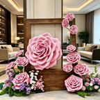 Flowerva Rose Contour Formwork Premium Decor