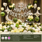 Flowerva Birthday Party Balloon Set Atmosphere Scene Decoration