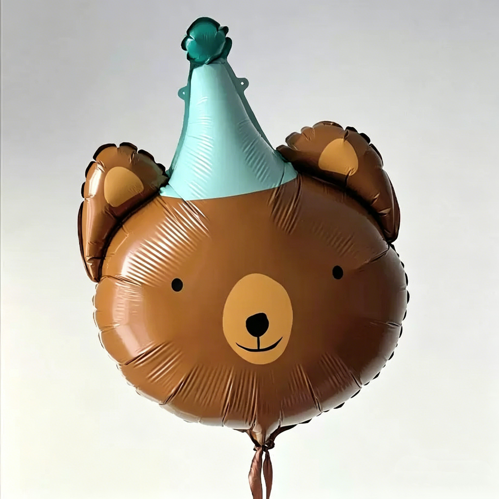 Flowerva Cartoon Creative Animal Foil Balloons Kids Birthday Party Scene Decoration