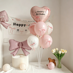 Flowerva French Romantic Birthday Balloon Table Decoration Party Ornament