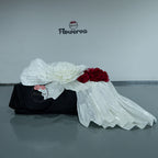 Flowerva Opulent Satin Atelier Installation Wedding Decor