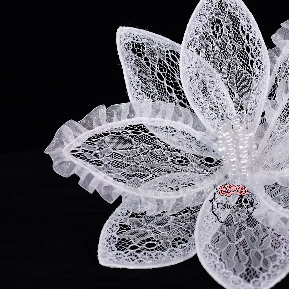 Flowerva Artisan Lace Orchid Art Installation