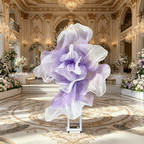 Flowerva Gradient Veil Form Art Installation (Without Base)