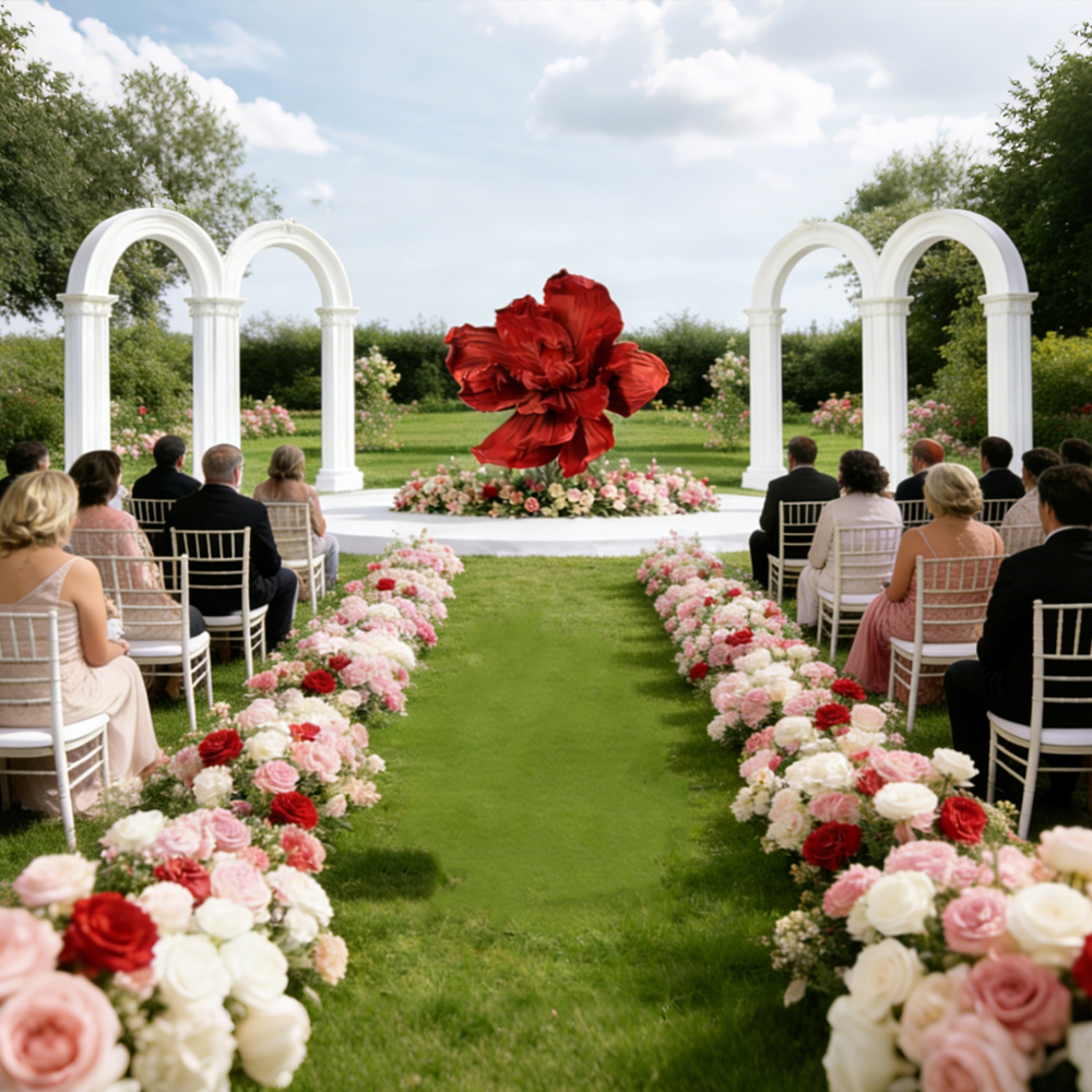 Flowerva Opulent Layer Classic Art Installation
