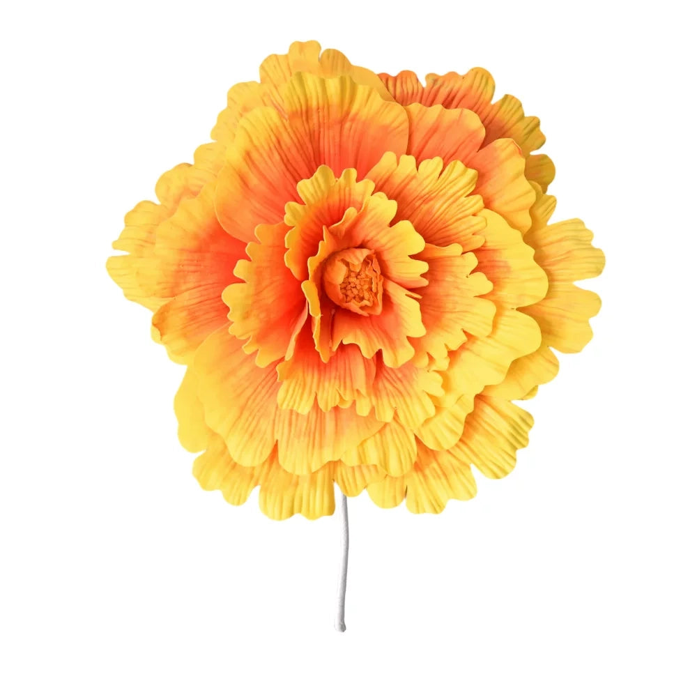 Flowerva Chromatic Floral Triptych Premium Decor